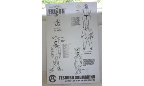 Falcon Boneco Tesouro Submarino - Manual de Instru��es